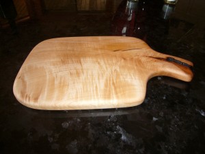 Figured Maple Cheese Board